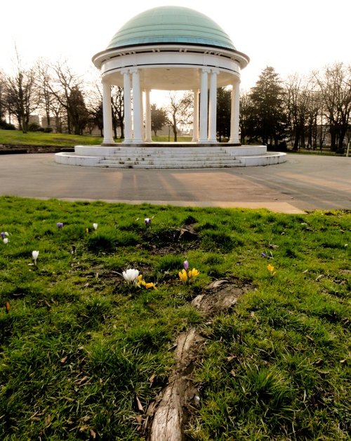 The bandstand Clfton Park Rotherham