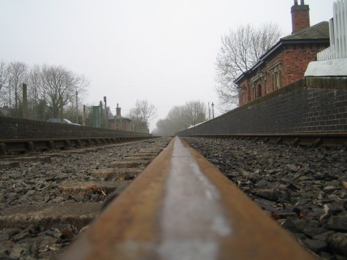 On the right tracks.