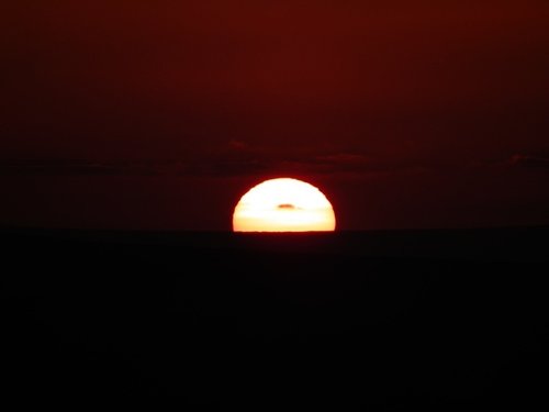 Sunset over the Pennines