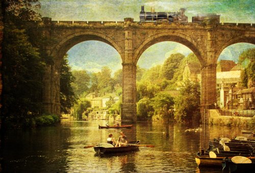 Boating on the River Nidd.