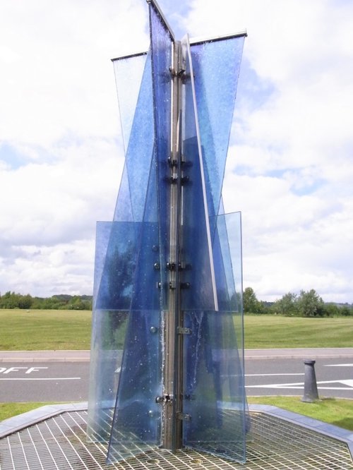 Sculpture at Barton Marina