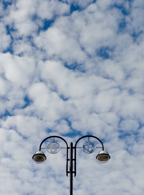 Lamp post in Swanage