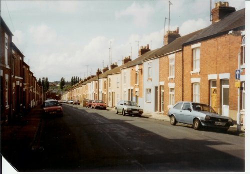A street in Semilong Road area Northampton