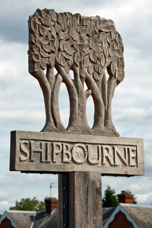 Shpbourne Village Sign