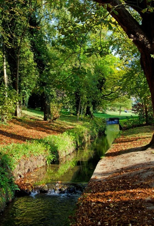 The grounds of Leeds Castle