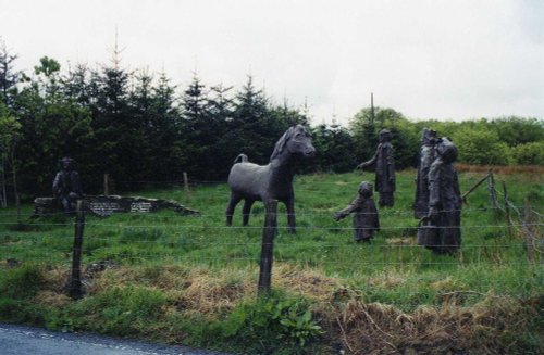 On the B4577 near Penuwch in Wales.
