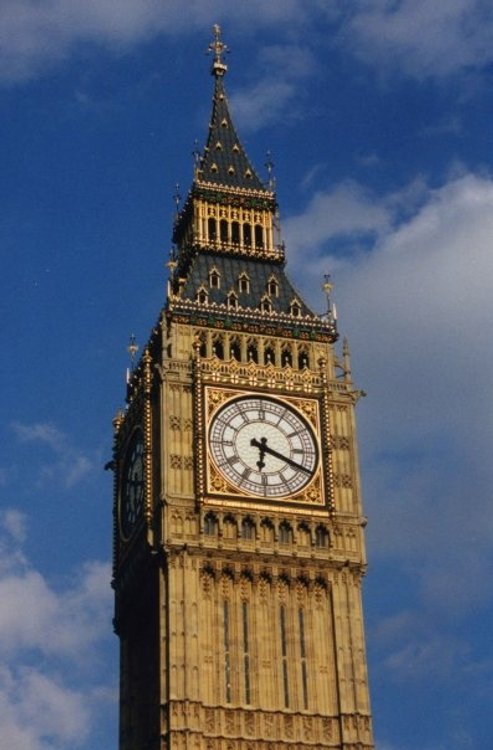 Big Ben in the Sun