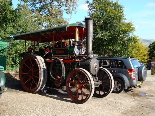 The unusual neighbourhood near Muncaster Castle