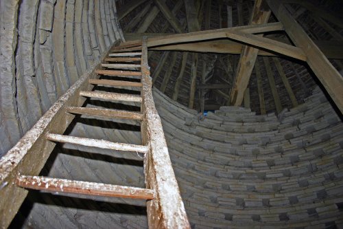 Inside the Dovecote