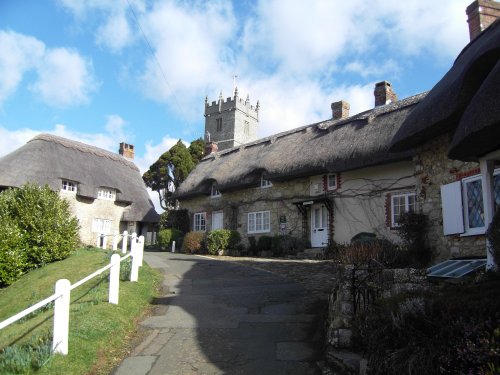 The old village at Godshill.