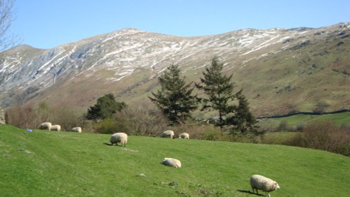 View from Troutbeck towards Kirkstone Pass
