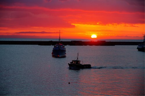 Sunrise from Brixham battery
