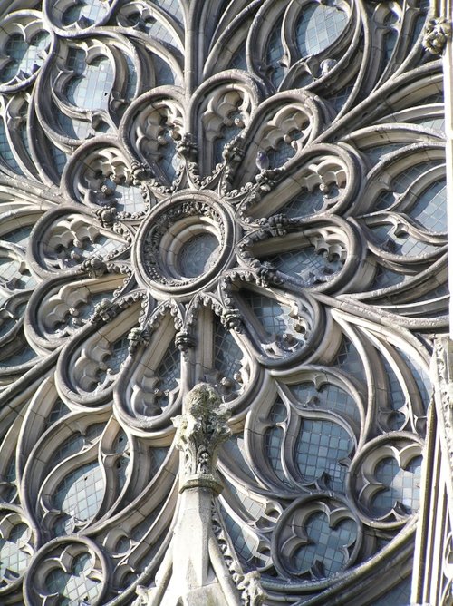 One of the windows of All Saints, Leamington Spa