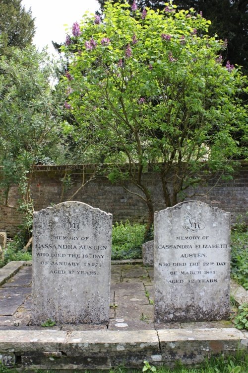The Resting Place of Jane Austen's Mother and Sister.