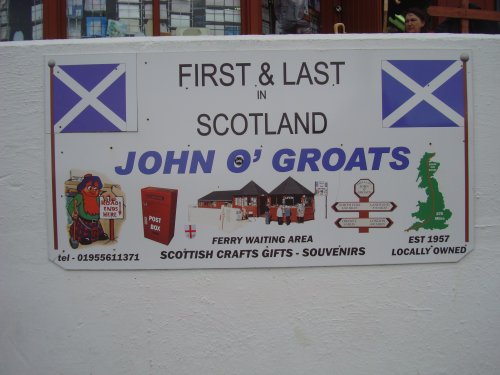 First and Last in Scotland
