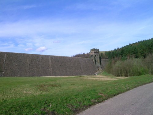 Derwent Dam in the Peak District