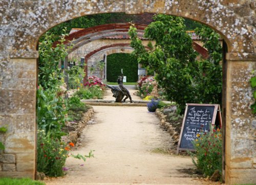 Walled Garden at Barrington Court.
