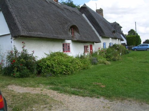 Cottages overlooking the Green