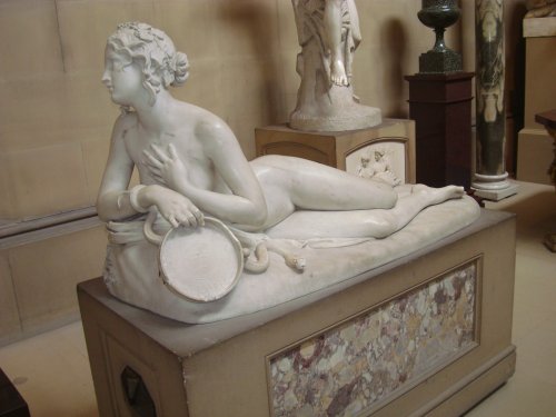 Marble statue in the Sculpture Gallery