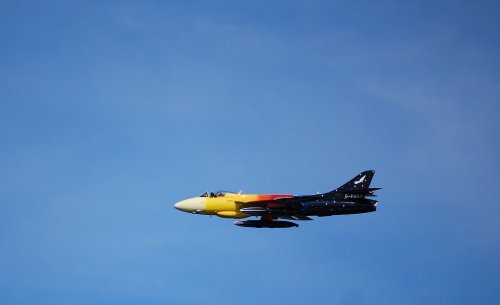 Hawker Hunter at Sunderland Airshow