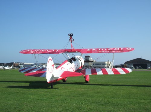 Stearman Wingwalking Plane