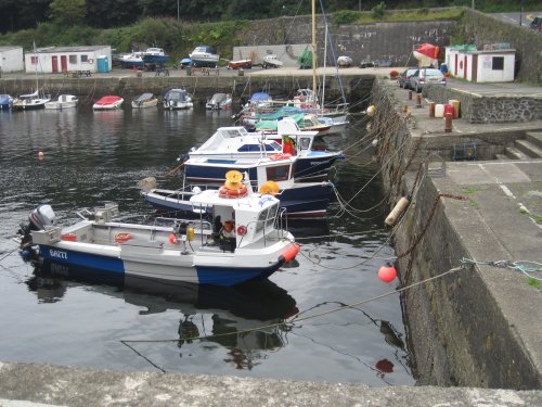 Harbour in Dunure, South Ayrshire