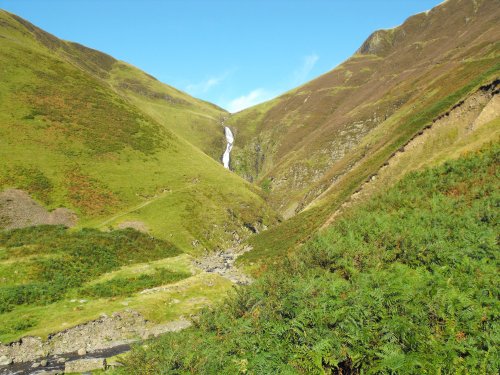 The Grey Mare's Tail near Moffat in Scotland.