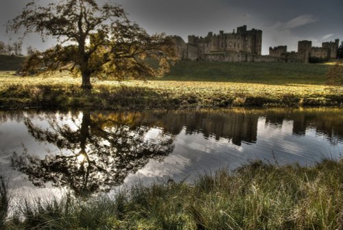 Late Autumn at Alnwick Castle