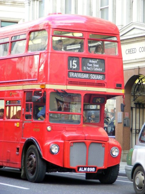 No 15 Bus To Trafalgar Square,London