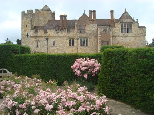 Hever Castle from the Tudor Garden