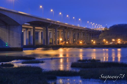River Medway under Medway bridge