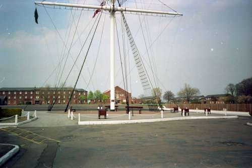 HMS Ganges mast