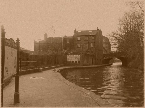 Sowerby Bridge Canal Side