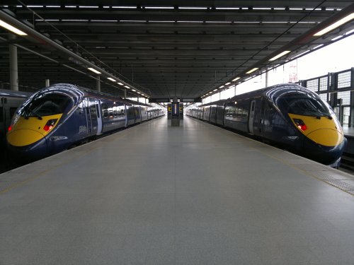 The Java train at St. Pancras for Kent