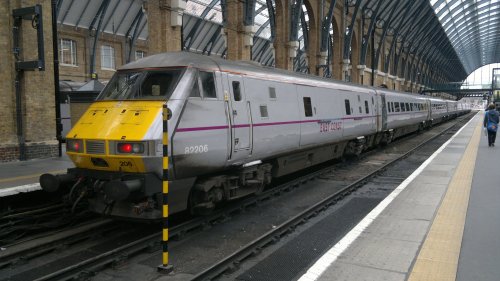 At Kings Cross Station, London