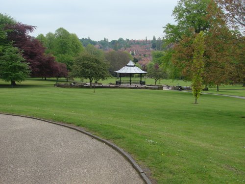Carr Bank Park with new Bandstand
