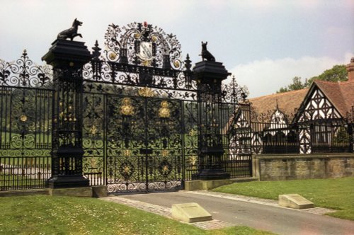 Chirk Castle in Wrexham, Wales