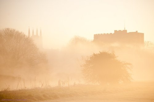 St Edithas Church and Tamworth Castle