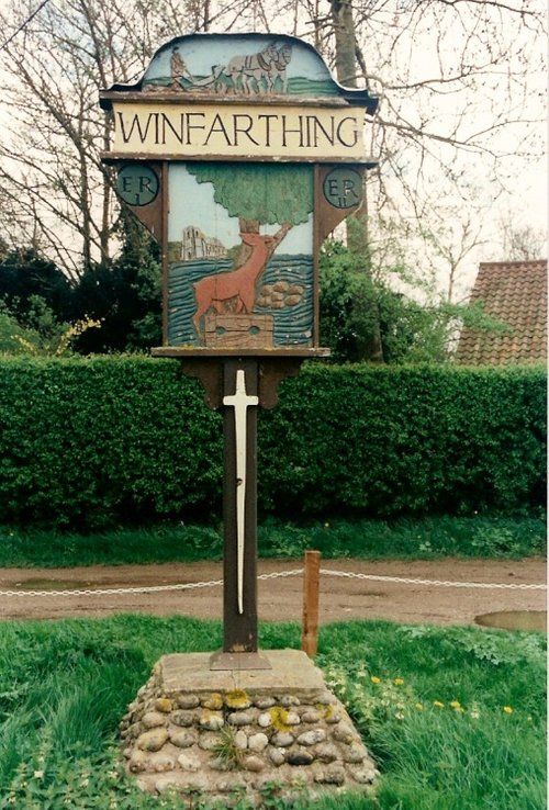 Winfarthing Village Sign