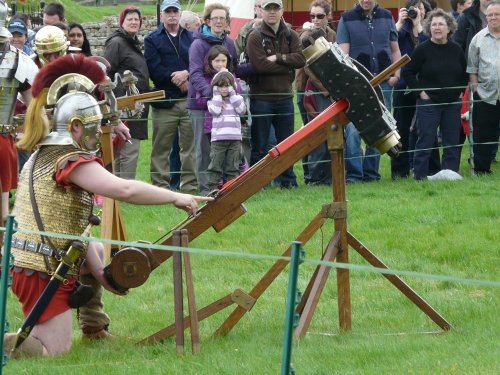 Roman Legion at Chesters fort