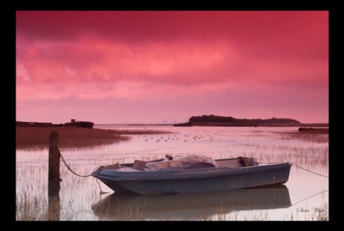 Waiting to sail off into the sunset