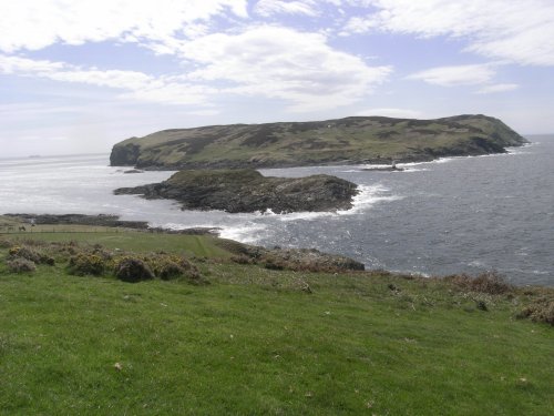 The Calf of Man on the Isle of Man, now a bird sanctuary