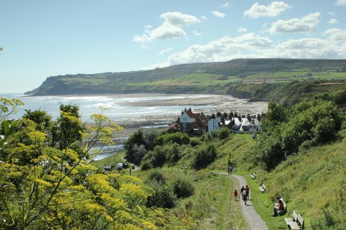 Summer in Robin Hoods Bay