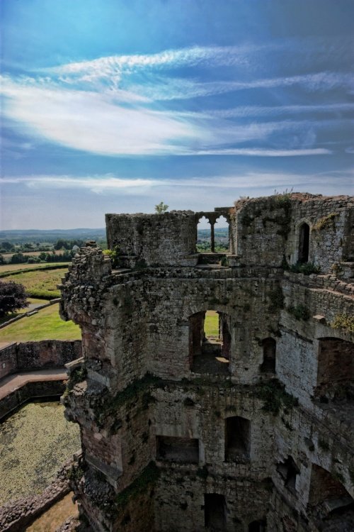 Raglan Castle, Usk