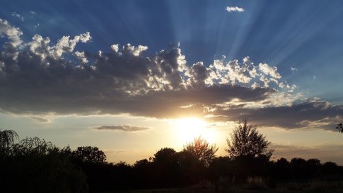 Sunset near Downham Market