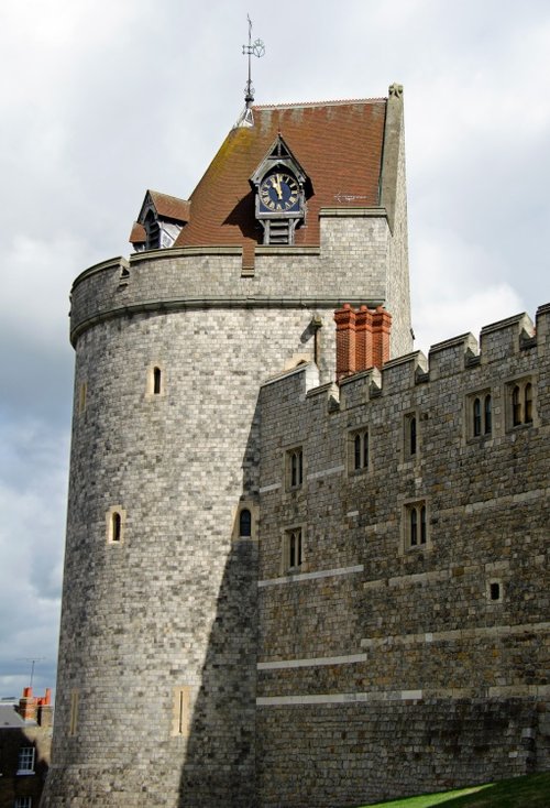 A tower on Windsor Castle