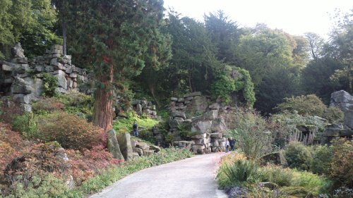 On the rocks at Chatsworth