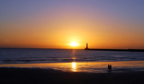 Winter Sunrise at Roker