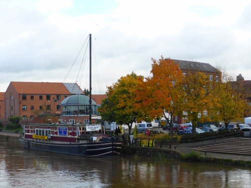 View from Trent Bridge at Newark-on-Trent