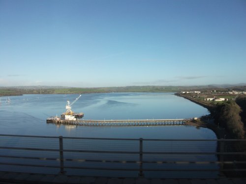 View from Tamar Bridge